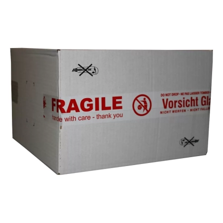 TAŚMA PAKOWA NADRUK FRAGILE VORSICHT GLAS 1K 48/40
