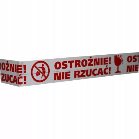 TAŚMA PAKOWA NADRUK OSTROŻNIE NIE RZUCAĆ 1K 48/40