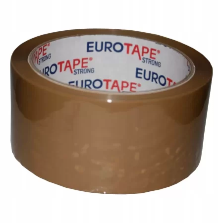 TAŚMA PAKOWA EUROTAPE STRONG BRĄZOWA 48/60