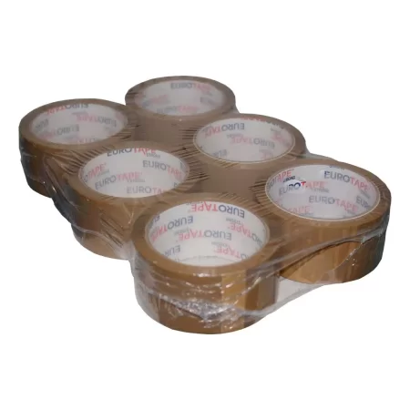 TAŚMA PAKOWA EUROTAPE STRONG BRĄZOWA 48/60