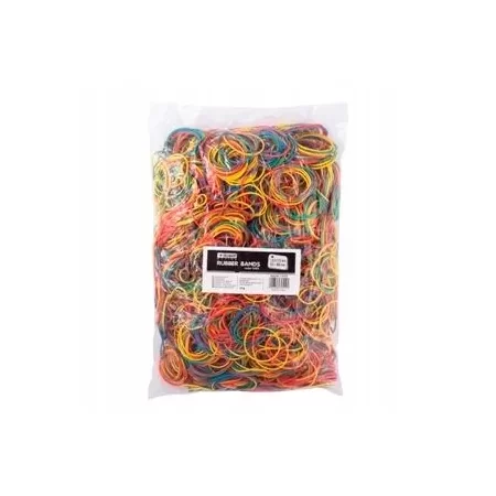GUMKI RECEPTURKI 40mm x 1.5/1.5mm 100G MIX KOLORÓW