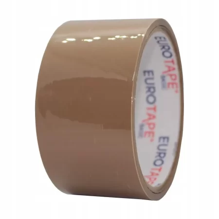 TAŚMA PAKOWA EUROTAPE BASIC BRĄZOWA 48/40