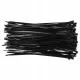 OPASKI ZACISKOWE KABLOWE 200x3.6MM CZARNE 100SZT