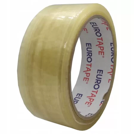 TAŚMA PAKOWA EUROTAPE TRANSPARENT 36/66