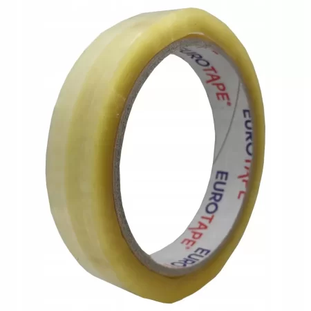 TAŚMA PAKOWA EUROTAPE TRANSPARENT 19/66