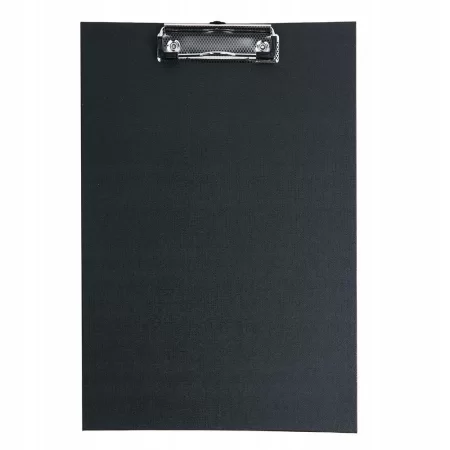 DESKA D.RECT A4 PVC Z KLIPEM CZARNA