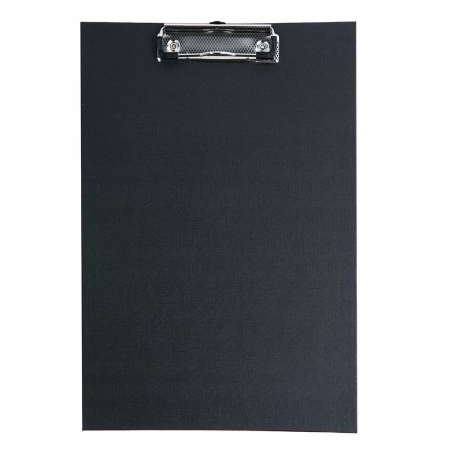 DESKA D.RECT A4 PVC Z KLIPEM CZARNA