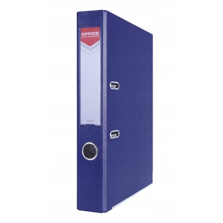 SEGREGATOR OFFICE PRODUCTS OFFICER Z SZYNĄ PP A4 55MM GRANATOWY
