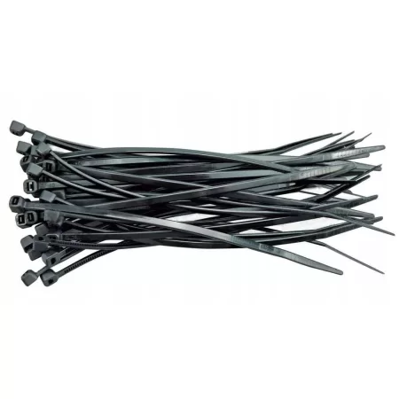 OPASKI ZACISKOWE 100MM X 2,5MM CZARNE 100SZT