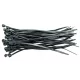 OPASKI ZACISKOWE 100MM X 2,5MM CZARNE 100SZT