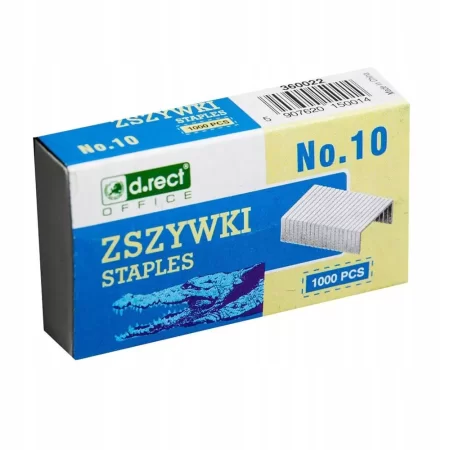 ZSZYWKI D.RECT 10MM 1000SZT