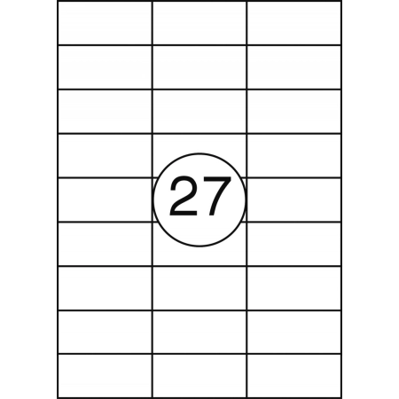 ETYKIETY A4 OFFICE PRODUCTS 70X30MM A100
