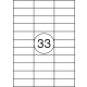 ETYKIETY A4 OFFICE PRODUCTS 70X25,4MM A100