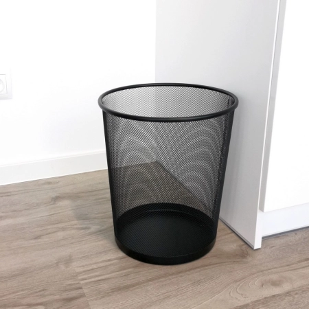 KOSZ LEVIATAN SIATKA CZARNY 12L