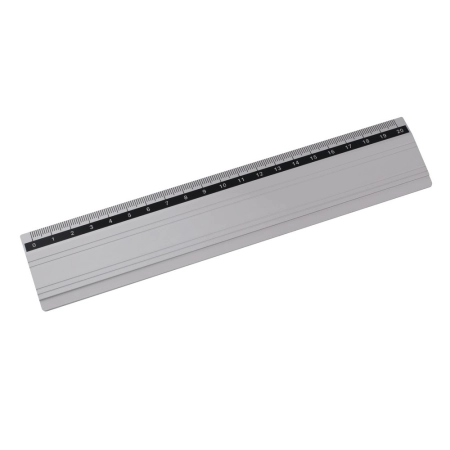 LINIJKA ALUMINIOWA D.RECT 20CM GRIP