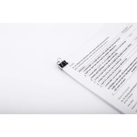 BINDER KLIP D.RECT 15MM 3/5 12szt