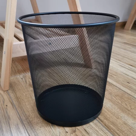 KOSZ LEVIATAN SIATKA CZARNY 12L