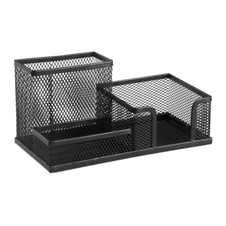 PRZYBORNIK NA BIURKO LEVIATAN SIATKA 205x103x98mm CZARNY