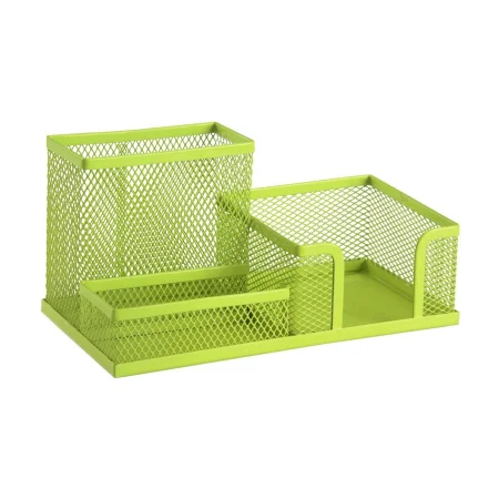 PRZYBORNIK NA BIURKO LEVIATAN SIATKA 205x103x98mm ZIELONY