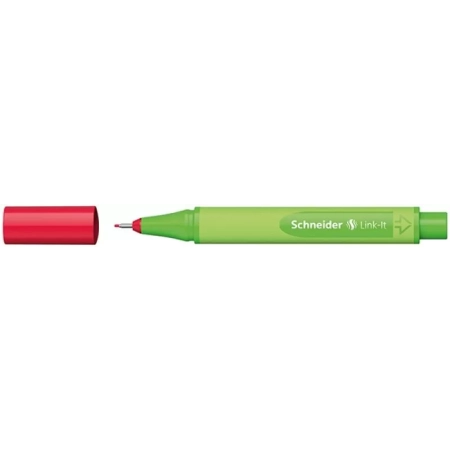 CIENKOPIS SCHNEIDER LINK-IT 0,4MM CZERWONY