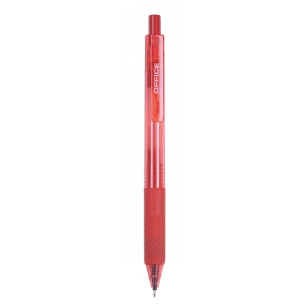 DŁUGOPIS AUTOMATYCZNY ŻELOWY OFFICE PRODUCTS 0,25MM 1200M CZERWONY