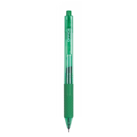 DŁUGOPIS AUTOMATYCZNY ŻELOWY OFFICE PRODUCTS 0,25MM 1200M ZIELONY