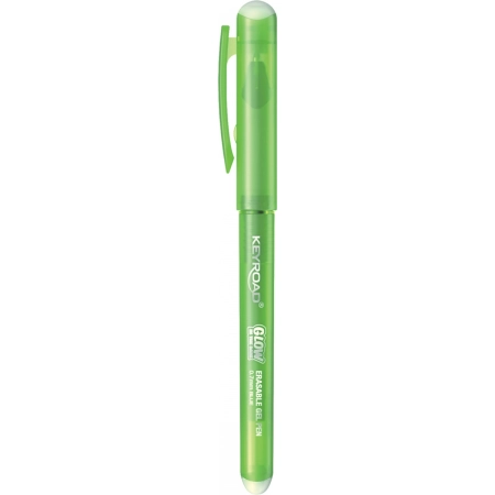 DŁUGOPIS WYMAZYWALNY KEYROAD LUMINIOUS FLUORESCENCYJNY 0,7MM ZIELONY