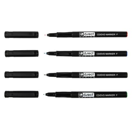 MARKER D.RECT CD 0,7 F 4 KOLORY W ETUI