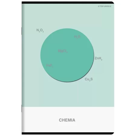 ZESZYT A5 60K W KRATKĘ CHEMIA