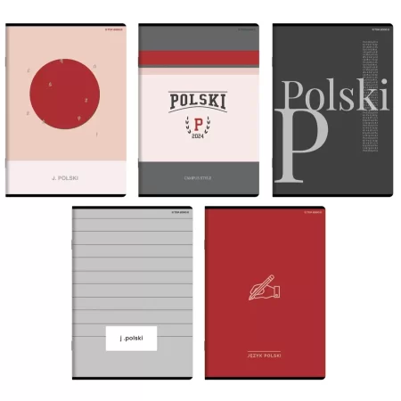 ZESZYT A5 60K W LINIĘ JĘZYK POLSKI
