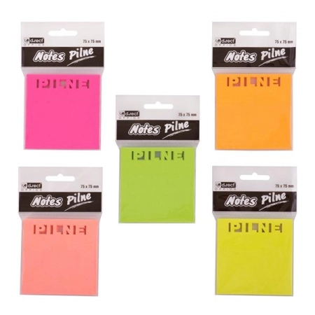 NOTES SAMOPRZYLEPNY D.RECT TEXT 75x75mm 50K PILNE