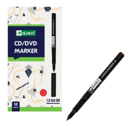MARKER CIENKOPIS D.RECT CD 1,0 M CZERWONY