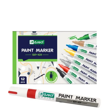 MARKER OLEJOWY D.RECT SP-101 CZERWONY