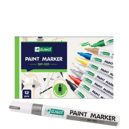 MARKER OLEJOWY D.RECT SP-101 SREBRNY