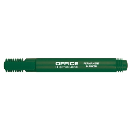 MARKER PERMANENTNY OFFICE PRODUCTS OKRĄGŁY 1-3MM LINIA ZIELONY