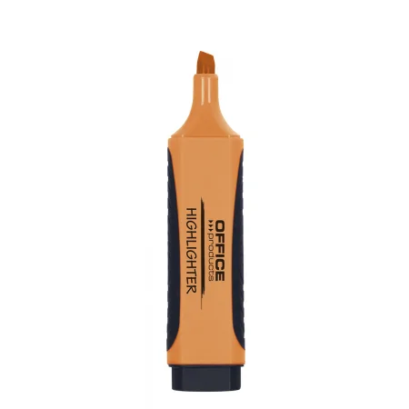 ZAKREŚLACZ OFFICE PRODUCTS Z GUMOWYM UCHWYTEM 2-5MM POMARAŃCZOWY