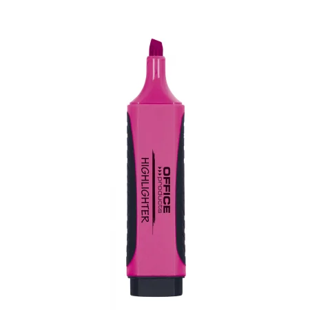 ZAKREŚLACZ OFFICE PRODUCTS Z GUMOWYM UCHWYTEM 2-5MM RÓŻOWY