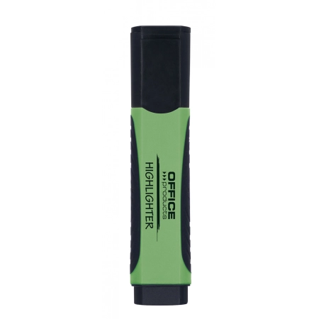 ZAKREŚLACZ OFFICE PRODUCTS Z GUMOWYM UCHWYTEM 2-5MM ZIELONY