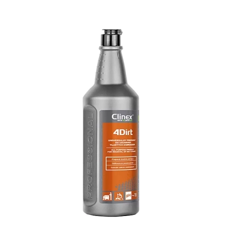 PREPARAT CLINEX 4DIRT 1L DO USUWANIA TŁUSTYCH ZABRUDZEŃ