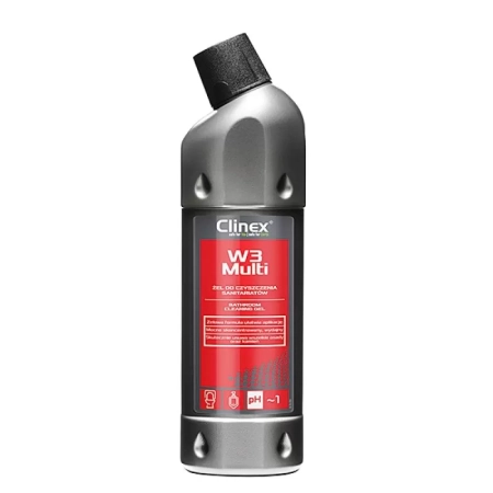 PREPARAT CLINEX W3 MULTI 1L DO MYCIA SANITARIATÓW I ŁAZIENEK SKONCENTROWANY