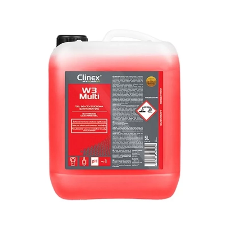 PREPARAT CLINEX W3 MULTI 1L DO MYCIA SANITARIATÓW I ŁAZIENEK SKONCENTROWANY
