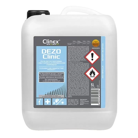 PREPARAT DEZYNFEKUJĄCO-MYJĄCY DO POWIERZCHNI CLINEX DEZOCLINIC 5L
