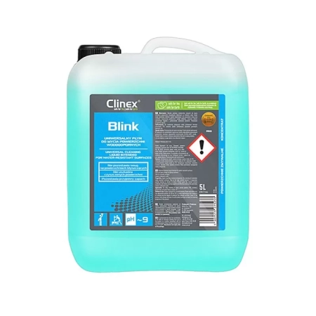 UNIWERSALNY PŁYN CLINEX BLINK 5L DO MYCIA POWIERZCHNI WODOODPORNYCH