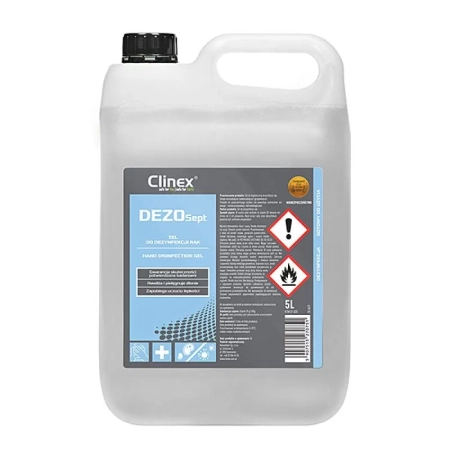 ŻEL DO DEZYNFEKCJI RĄK CLINEX DEZOSEPT 5L WIRUSOBÓJCZY