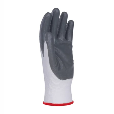 RĘKAWICE DONAU SAFETY NITRILE KAT.II R6 SZARE