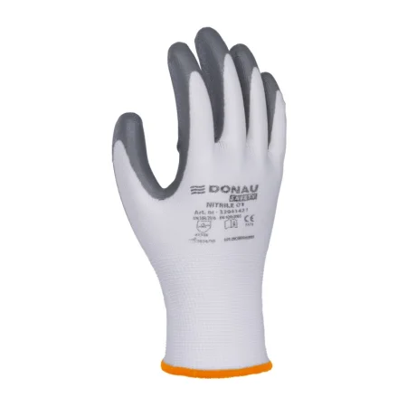 RĘKAWICE DONAU SAFETY NITRILE KAT.II R7 SZARE