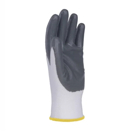 RĘKAWICE DONAU SAFETY NITRILE KAT.II R8 SZARE