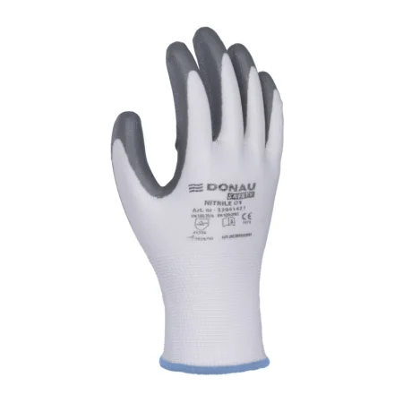 RĘKAWICE DONAU SAFETY NITRILE KAT.II R9 SZARE