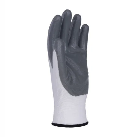 RĘKAWICE DONAU SAFETY NITRILE KAT.II R10 SZARE