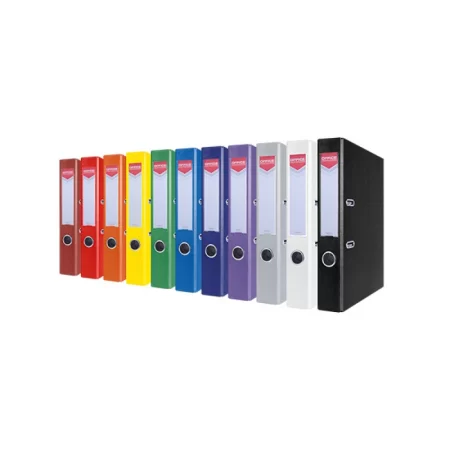 SEGREGATOR Z SZYNĄ PP A4 55MM BORDOWY